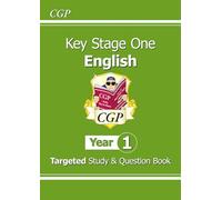 KS1 English Year 1 Targeted Study & Question Book (CGP Year 1 English)