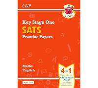 KS1 Maths and English SATS Practice Papers Pack (for end of year assessments) - Pack 1 (CGP KS1 SATS)