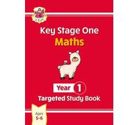 KS1 Maths Year 1 Targeted Study Book (CGP Year 1 Maths)