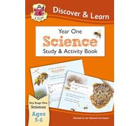 KS1 Science Year 1 Discover & Learn: Study & Activity Book (CGP Year 1 Science)