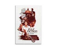 KSAIRHNRHRG Póster de Pulp Fiction para pared, diseño vintage estético, pintura decorativa para sala de estar, dormitorio, póster elegante, 30 x 45 cm, estilo sin marco