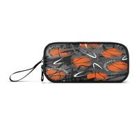 Ksajwzf Estuche deportivo de gran capacidad con 3 compartimentos para lápices, organizador de artículos de papelería, para escuela, niñas, niños y adolescentes, multicolor, Mochila escolar