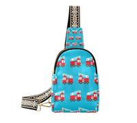 Ksajwzf Red Fire - Riñonera pequeña para hombre, riñoneras cruzadas, regalos para mujeres, riñoneras de moda, bolsa de pecho para mujer, multicolor