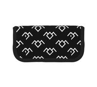 KSANNNS Estuche de lona con estampado de flores de lavanda, estuche duradero para lápices de aprendizaje y cosméticos, Twin Peaks Owl, Talla única, Neceser