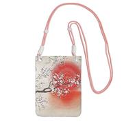 KSANNNS La bolsa de mensajero estampada compacta y ligera con reflejo solar es adecuada para viajes diarios, viajes y compras, Pink, Talla única