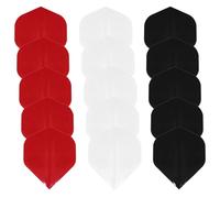 KSBBHDS 15 Piezas De Alas De Dardos, Accesorios De Dardos, Materiales De Dardo De Bricolaje, Juegos De Lanzamiento, Fáciles De Armar.