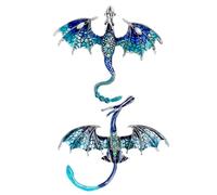 KSBBHDS 2 Piezas De Broche De Metal, Forma De Dibujos Animados De Aceite De Langdie, Personalidad Creativa, Exquisitos Alfileres De Moda, Accesorios Retro para Hombres Y Ropa para Mujeres.