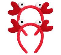 KSBBHDS 2 Piezas De Diademas De Cangrejo, Lindas Diademas Divertidas, Accesorios Creativos para El Cabello, Accesorios De Juego De Roles, Accesorios para Ropa De Fiesta.