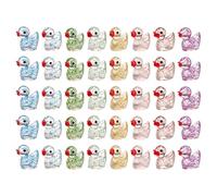 KSBBHDS 40 Piezas De Mini Adornos De Pato, Lindos Adornos De Resina, Decoraciones para El Hogar, Accesorios para Paisajes De Micro, Decoraciones De Jardín.