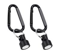 KSBBHDS Llavero Magnético Desmontable con Organizador de Llaves de Carril para Mujer, Negro, 150 * 24,3 mm