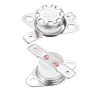 KSD301 - Termostato 175 °C 10 A Normalmente cerrado N.C Ajuste Snap Disc Interruptor de control de limita Microondas Termostato Interruptor Térmico 2 Piezas