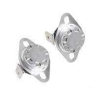 KSD303 - Interruptor de control de 45 ° C-150 °C para termostato dispensador de agua, 10 A 250 V, interruptor térmico normalmente cerrado, interruptor de seguridad impermeable de metal (140 ℃)