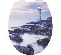 ksdsc355 Faro - Asiento de inodoro (MDF) con descenso automático