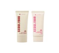 KSECRET - SEOUL 1988 Sun : Collagen Complex 7 + Plum SPF50+ PA++++ - 50ml (1ea) & SEOUL 1988 Sun : Pine Tree + Ceramide SPF50+