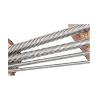 KSeSii 1-20 piezas de acero inoxidable Шпилька tornillo roscado completo DIN975 M8M10M12 * L varilla dentada perno de doble cabeza a través de tornillos sin cabeza de alambre(16mm,M8 (20PCS))
