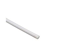 KSeSii 1-50 piezas de varillas roscadas de nailon de plástico, espárragos, M4, M5, M6, M8, M10, M12, M16 y M20(500mm 1pc,M20x2.5)