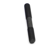 KSeSii 1 pieza M8 M10 M12 Grado 8.8 Varilla de acero Tornillo de doble rosca Perno prisionero Tornillo de varilla Perno prisionero GB901(45mm,M10 1pc)