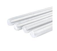 KSeSii 10 varillas roscadas de aleación de aluminio, varillas de rosca completa, varillas roscadas de alambre, M6, M8, M10, M12, M14 x 40, 50, 60, 70, 80, 90, 100 y 200(50mm,M6)