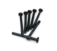 KSeSii 25 Tornillos de Montaje de Cabeza Plana de 6# - 32 x 30 mm de Largo for Carcasa de PC, Tarjeta de Video, Enfriador, radiador, Ventilador de refrigeración por Agua, computadora de Bricolaje