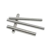 KSeSii 5 piezas M2 M2.5 M3 M4 M5 M6 M8 Varilla roscada de acero inoxidable Barra roscada Espárrago de varilla(60MM 5PCS_M2.5)