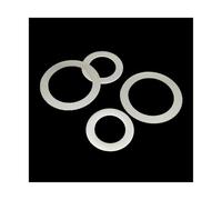 KSeSii 500/1200 Uds M3 M4 M5 M6 M8 0,1 0,2 0,3mm 304 acero inoxidable ultrafino arandela plana simple ultrafino ajuste calza conjunto caja(0.10.2 0.3mm 1200pcs)