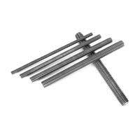KSeSii Barras de perno de titanio puro, rosca métrica, M3, M4, M5 y M6, 1-10 unidades(10pcs,M6x18mm)