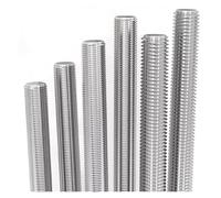 KSeSii Barras roscadas de acero inoxidable 304 DIN976, 2-10 unidades, M5, M6(M5x20mm,10PCS)