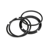 KSeSii DIN7993 - Anillos de seguridad de alambre redondo de 4 a 150 mm de diámetro para alambre perforado/ondulado, 70 anillos de seguridad de acero al manganeso (4 mm de diámetro, 100 unidades)