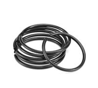 KSeSii DIN7993 - Anillos de seguridad de alambre redondo de 4 a 150 mm de diámetro para alambre perforado/ondulado, 70 anillos de seguridad de acero al manganeso (agujero para el puerto, diámetro de