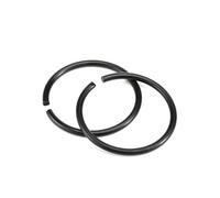 KSeSii M4, M5, M6, M7, M8, M10, M12, M14, M16, M18, M20, M22, M24-M140, 65, acero al manganeso, anillos de seguridad para portaejes (M70-2 unidades)