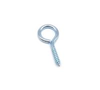 KSeSii Marco de fotos for lámpara, luz, gabinete, planta, cortina, red de alambre, perno de ojo de techo, perno de ojo, tornillo en percha, cierre de gancho de copa OLC, 25 piezas(O shape,Length 30mm)