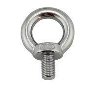 KSeSii Perno de ojo de anillo de elevación de acero inoxidable 304, 1/5 piezas, M5, M6, M8, M10, M12, con rosca de alta resistencia(1PCS,M5)