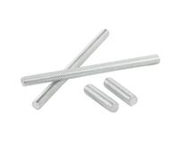 KSeSii Pernos de barra roscados métricos de acero al carbono galvanizados, sin cabeza, de 10 a 50 piezas, M3, M4, M5 y M6(M4x70mm-10pcs)