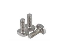 KSeSii Pernos en T M5 M6 M8 M10 M12 Tornillo en T Tornillos de Cabeza Cuadrada Acero Inoxidable 304 GB37 Pernos de Cabeza de Martillo for Ranura en T(40mm,M10(3pcs))