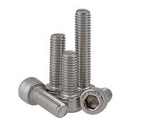 KSeSii Tornillos de Cabeza Hexagonal Rosca Izquierda A2 Pernos inoxidables M4 M5 M6 M8 M10 M12(M4x16)