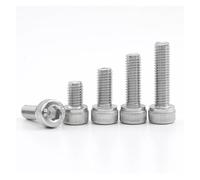 KSeSii Tornillos de cabeza hueca hexagonal de acero inoxidable, 1-55 unidades, M1.6, M2, M2.5, M3, M4, M5, M6, M8, M10 y M12(5mm,M2.5 55pcs)
