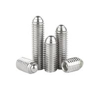 KSeSii Tornillos de cabeza hueca hexagonal, de acero inoxidable 304, grado 12.9, color negro, con resorte y punta de presión, de 2 a 10 unidades(304 stainless steel,12MM_M3(10PCS))