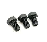 KSeSii Tornillos de Rosca Izquierda Perno M12 M14 M16 Cabeza Hexagonal Perno de Rosca Izquierda(M12x40 (10pcs))