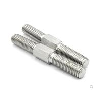 KSeSii Varilla roscada de doble extremo M6 M8, pernos de acero inoxidable 304, barra de dientes, barra roscada de doble cabeza(M8x90mm 2pcs)