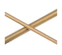 KSeSii Varilla roscada de latón, perno métrico de latón, varilla de eje de rosca completa, espárrago M2, M2.5, M3, M4, M5, M6, M8, 1-5 unidades(M6x30mm-2pcs)