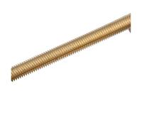 KSeSii Varilla roscada de latón, perno métrico de latón, varilla de eje de rosca completa, espárrago M2, M2.5, M3, M4, M5, M6, M8, 1-5 unidades(M6x120mm-1pcs)