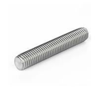 KSeSii Varillas roscadas de acero inoxidable 304, 1-10 unidades, M4, M5, M6, M8, M10, M12, M14-M24, con rosca completa, for varillas de alambre y tornillos izquierdos.(1pcs,M6x1x250)