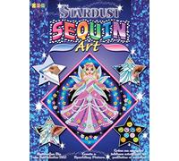 KSG 1011 - Arts and Crafts Sequin Art and Stardust, juego creativo con lentejuelas, diseño de princesa , color/modelo surtido