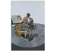 KSHAO ATHQW Famoso póster de Francis Bacon 《Familia Feliz》 Arte de Pared Francis Bacon Pintura en Lienzo Francis Bacon Impresiones para Cuadros de decoración del hogar 50x70cm Sin Marco