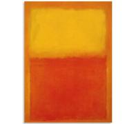 KSHAO ATHQW Famoso Póster de Mark Rothko《El Amarillo》 Arte de Pared Mark Rothko Pintura en Lienzo Mark Rothko Impresiones para Cuadros de decoración del hogar 60x90cm Sin Marco