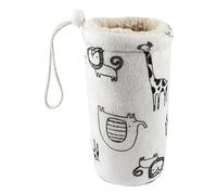 KSHSAA Aislantes de funda de botella, cubierta de botella de agua de vidrio aislada, funda aislante para botellas de vidrio, soporte para mantener el calor, para interiores y exteriores