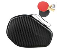 KSHSAA Bolsa para raqueta de tenis de mesa, funda para paleta de tenis de mesa - Estuche de almacenamiento hexagonal para raquetas,Organizador de bolsillo de almacenamiento con aislamiento de bolsa de