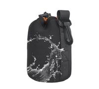 KSHSAA Funda para lente de cámara, bolsa grande de neopreno acolchada gruesa para lente de cámara, apertura de cordón, funda protectora para lente de cámara réflex digital, 10 cm., Refer to