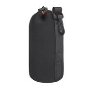 KSHSAA Funda para lente de cámara, bolsa grande de neopreno acolchada gruesa para lente de cámara, apertura de cordón, funda protectora para lente de cámara réflex digital, 18 cm, Refer to