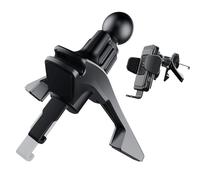 KSHSAA Soporte para teléfono de coche, soporte para teléfono celular para ventilación de aire, rotación de 360°, soporte de teléfono para coche, caravana, camión